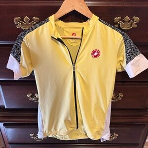 Castelli- Women’s Yellow Cycling jersey